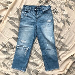 Abercrombie girlfriend jeans